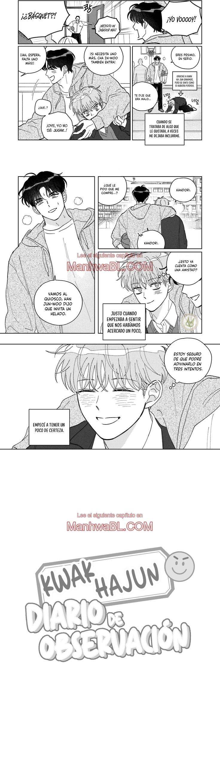 Kwak Ha-Jun Diario de observaciones - Capítulo 3 manhwa