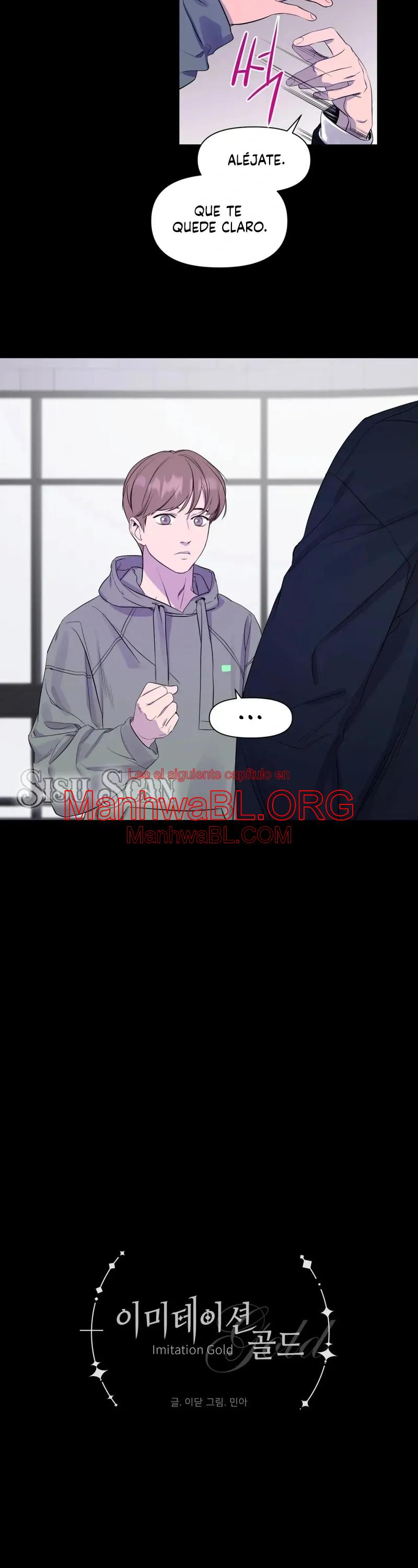 Imitación de Oro - Capítulo 3 manhwa