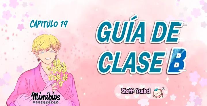 Guía de clase B - Capítulo 19 manhwa