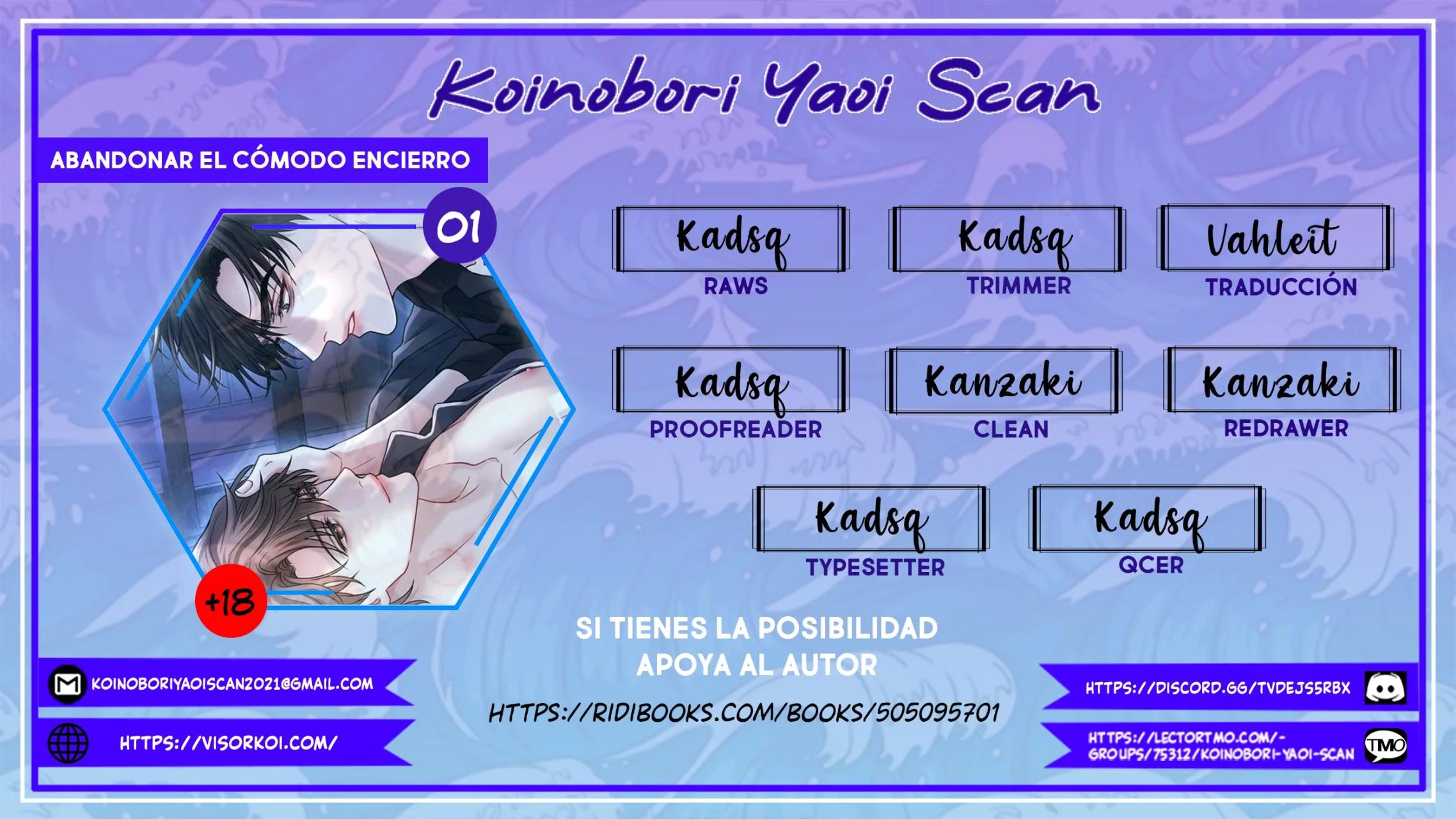 Abandonar el cómodo encierro - Capítulo 1 manhwa