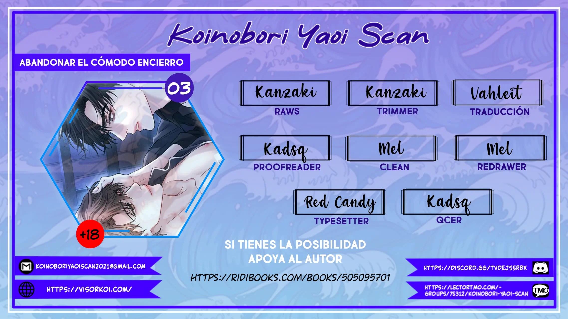 Abandonar el cómodo encierro - Capítulo 3 manhwa