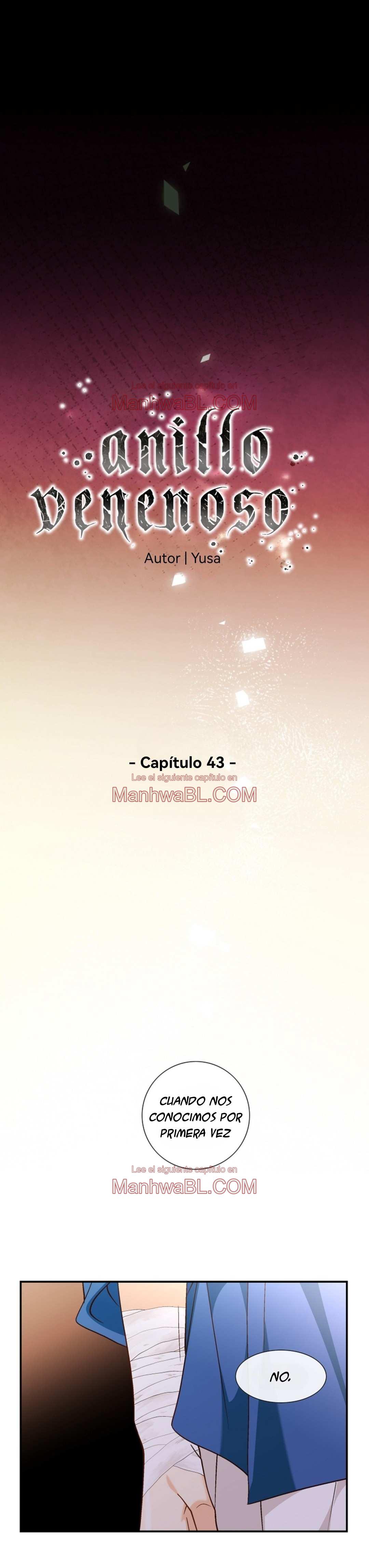 Anillo venenoso - Capítulo 43 manhwa