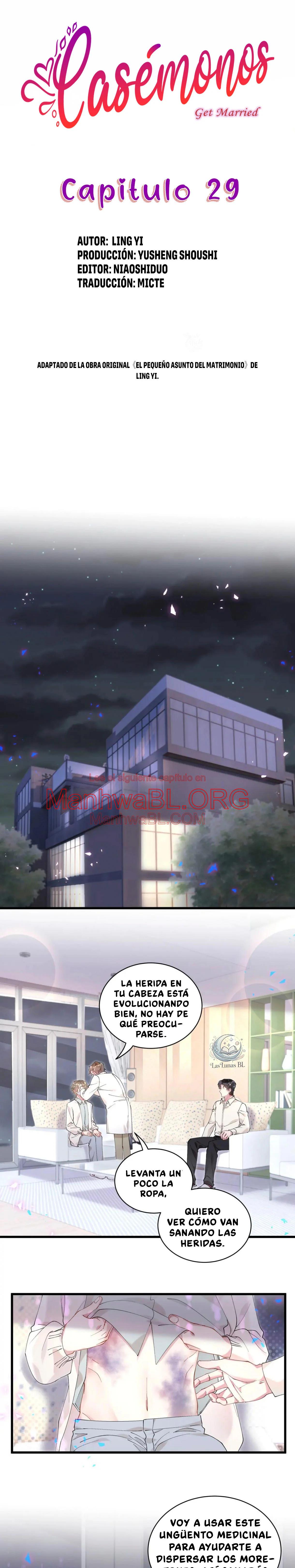 Casémonos - Capítulo 29 manhwa