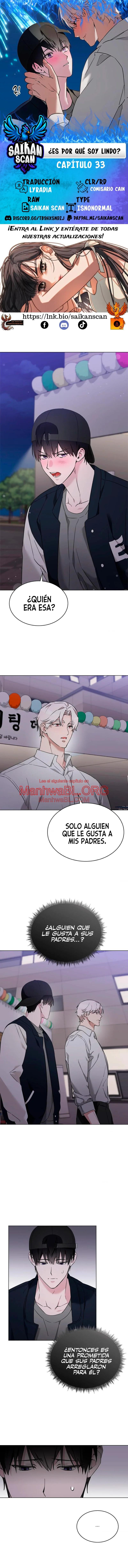 ¿Es porque soy lindo? - Capítulo 36 manhwa