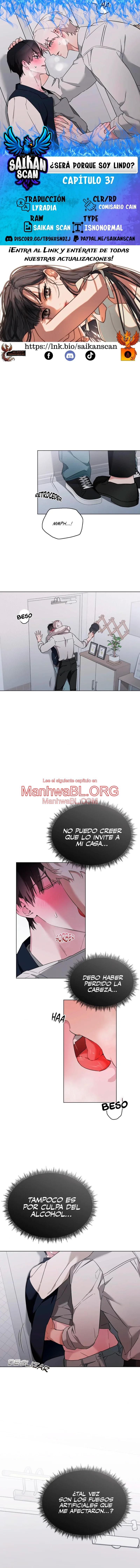 ¿Es porque soy lindo? - Capítulo 37 manhwa