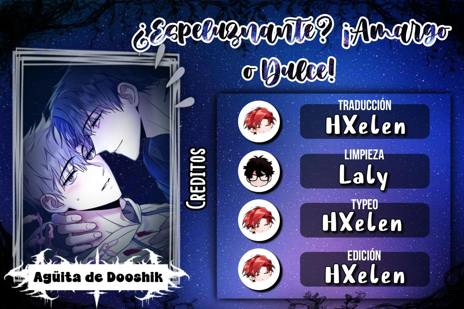 ¿Espeluznante? ¡Amargo o Dulce! - Capítulo 1 manhwa