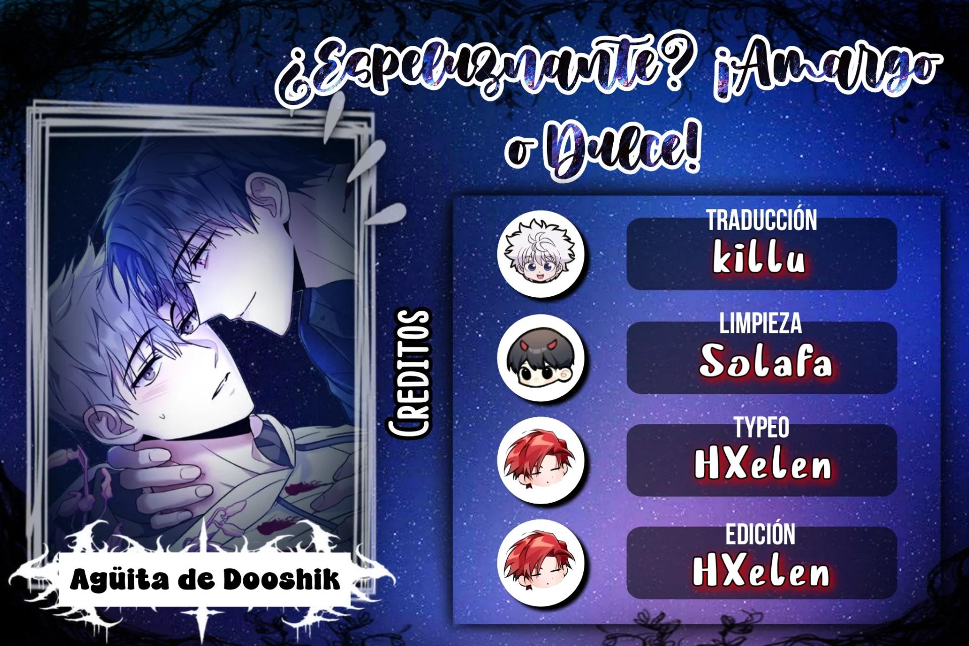 ¿Espeluznante? ¡Amargo o Dulce! - Capítulo 8 manhwa