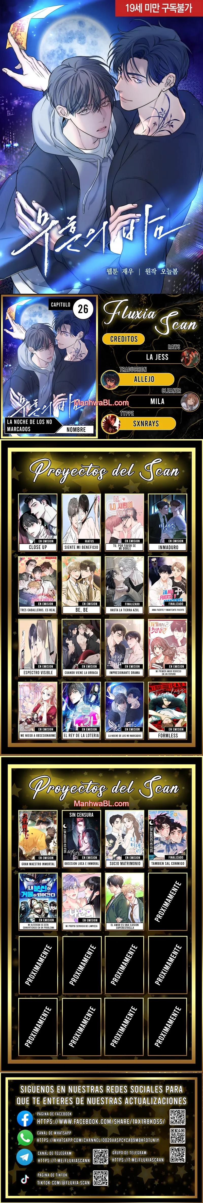 La noche de los no marcados - Capítulo 26 manhwa