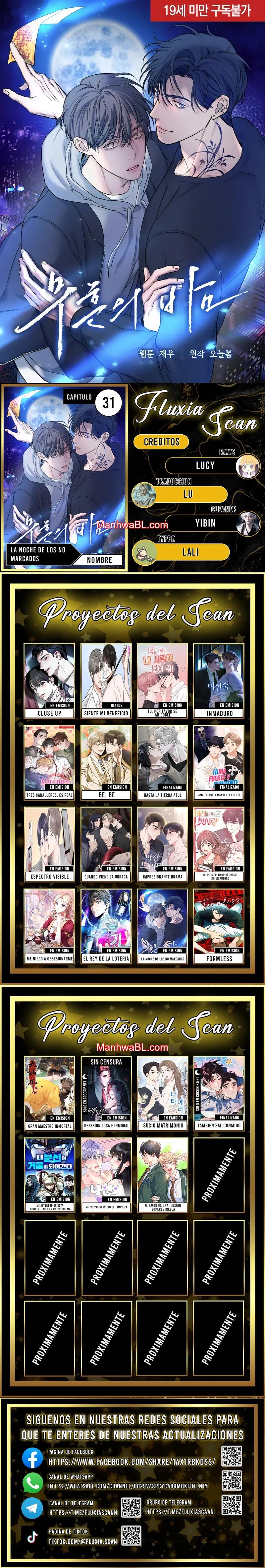 La noche de los no marcados - Capítulo 31 manhwa