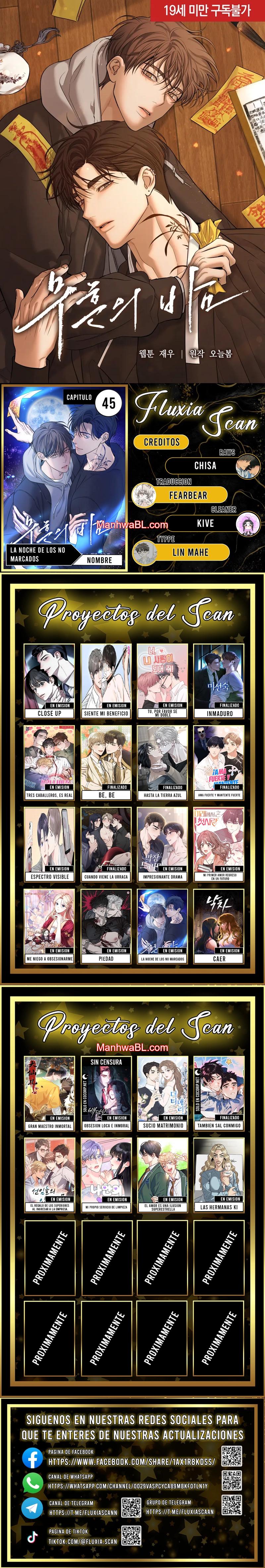 La noche de los no marcados - Capítulo 45 manhwa