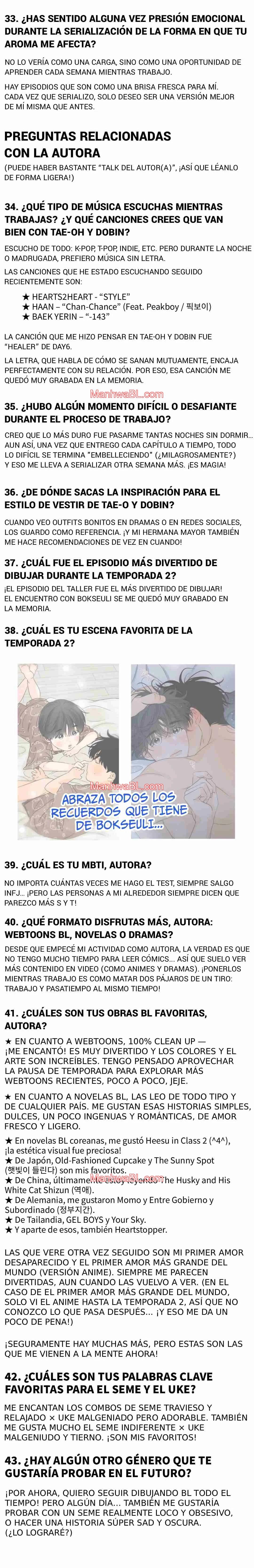 Scent and Sensibility - Capítulo 60.1 manhwa