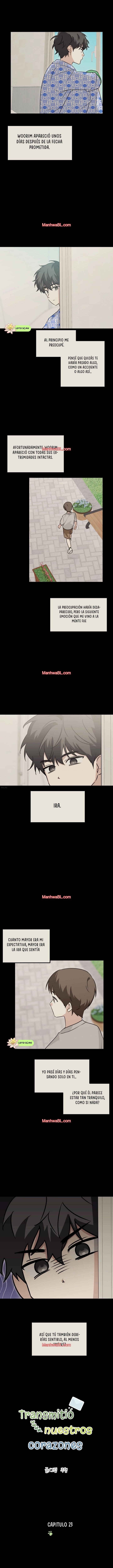 Transmitio Nuestros Corazones - Capítulo 23 manhwa
