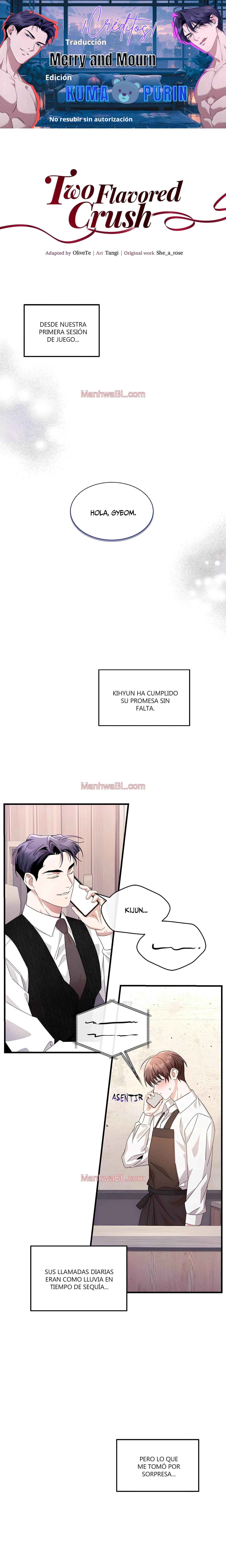 Atrapado entre dos sabores - Capítulo 12 manhwa