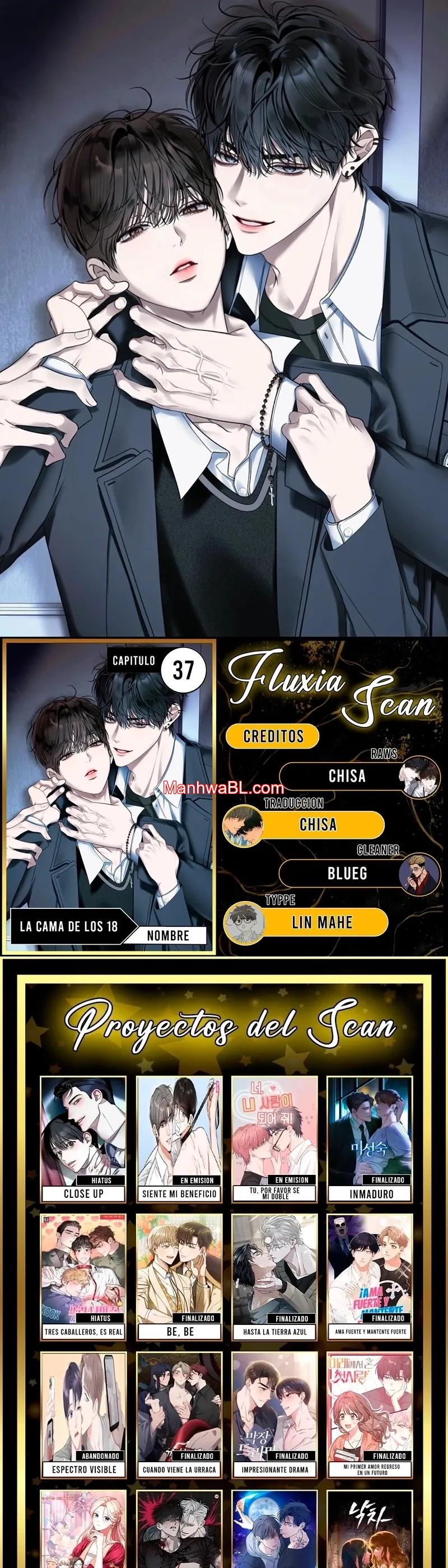 La Cama De Los Dieciocho - Capítulo 37 manhwa