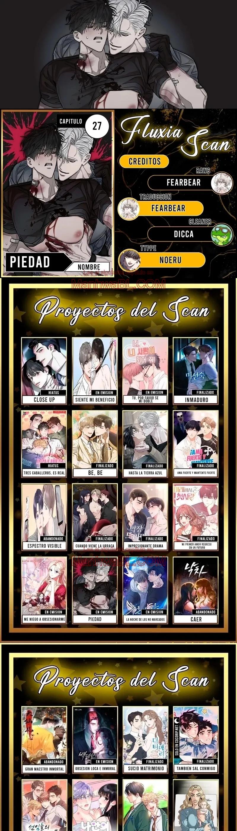 Piedad - Capítulo 27 manhwa