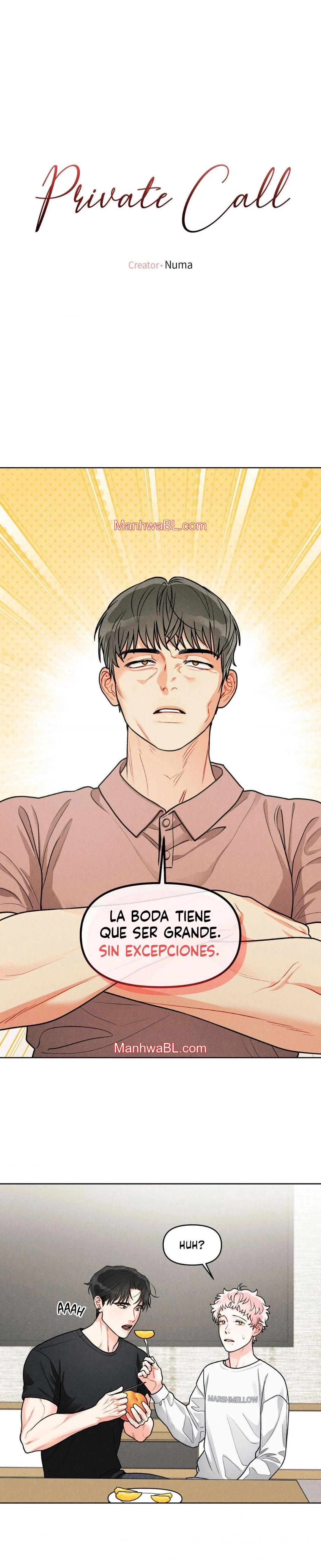 Llamada privada - Capítulo 31 manhwa
