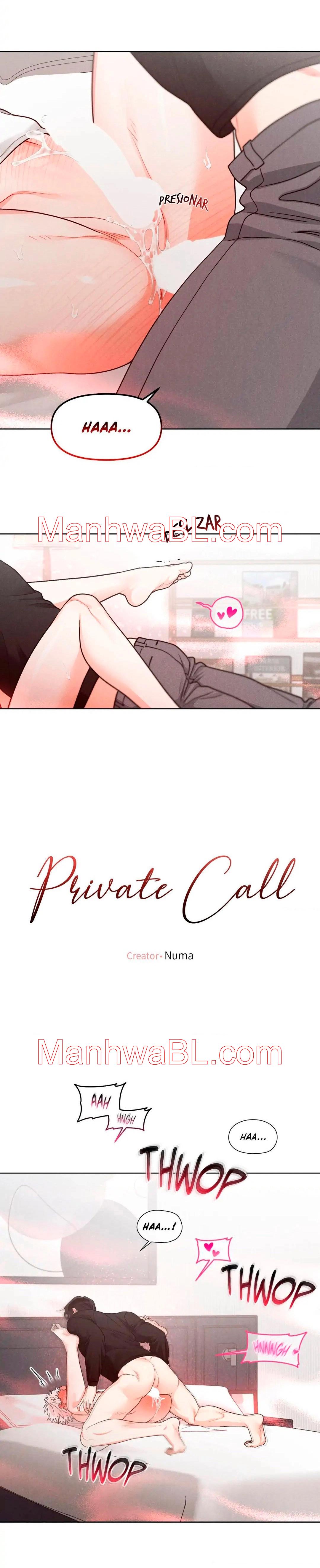 Llamada privada - Capítulo 25 manhwa