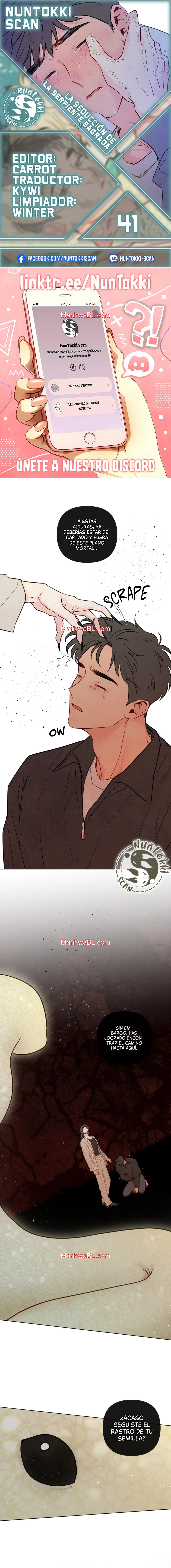 La seducción de la serpiente sagrada - Capítulo 41 manhwa