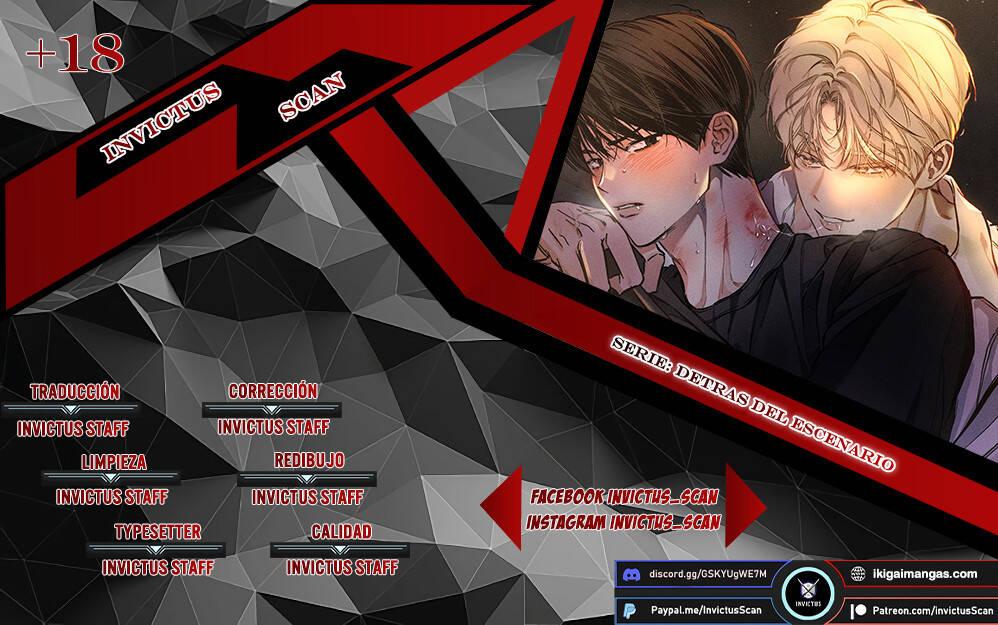 Detras del escenario - Capítulo 23 manhwa