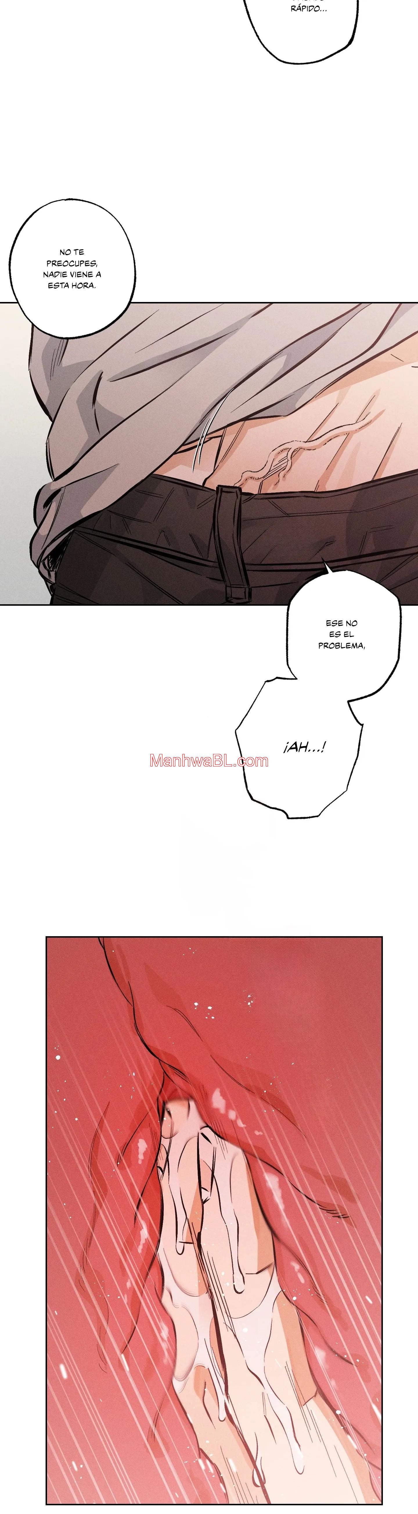 Detras del escenario - Capítulo 18 manhwa