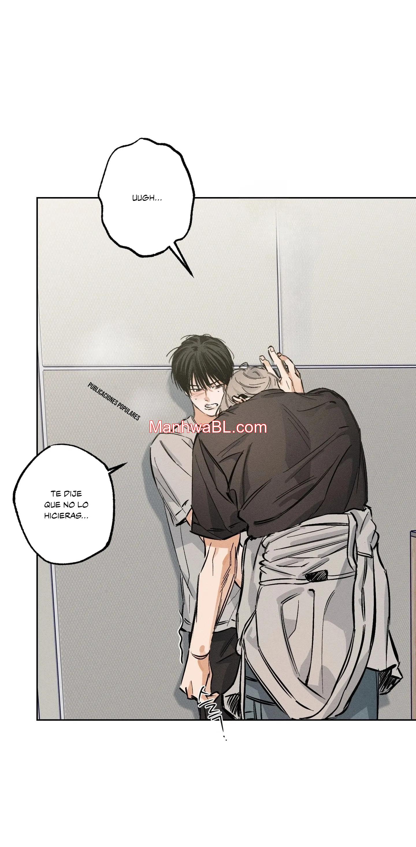 Detras del escenario - Capítulo 18 manhwa