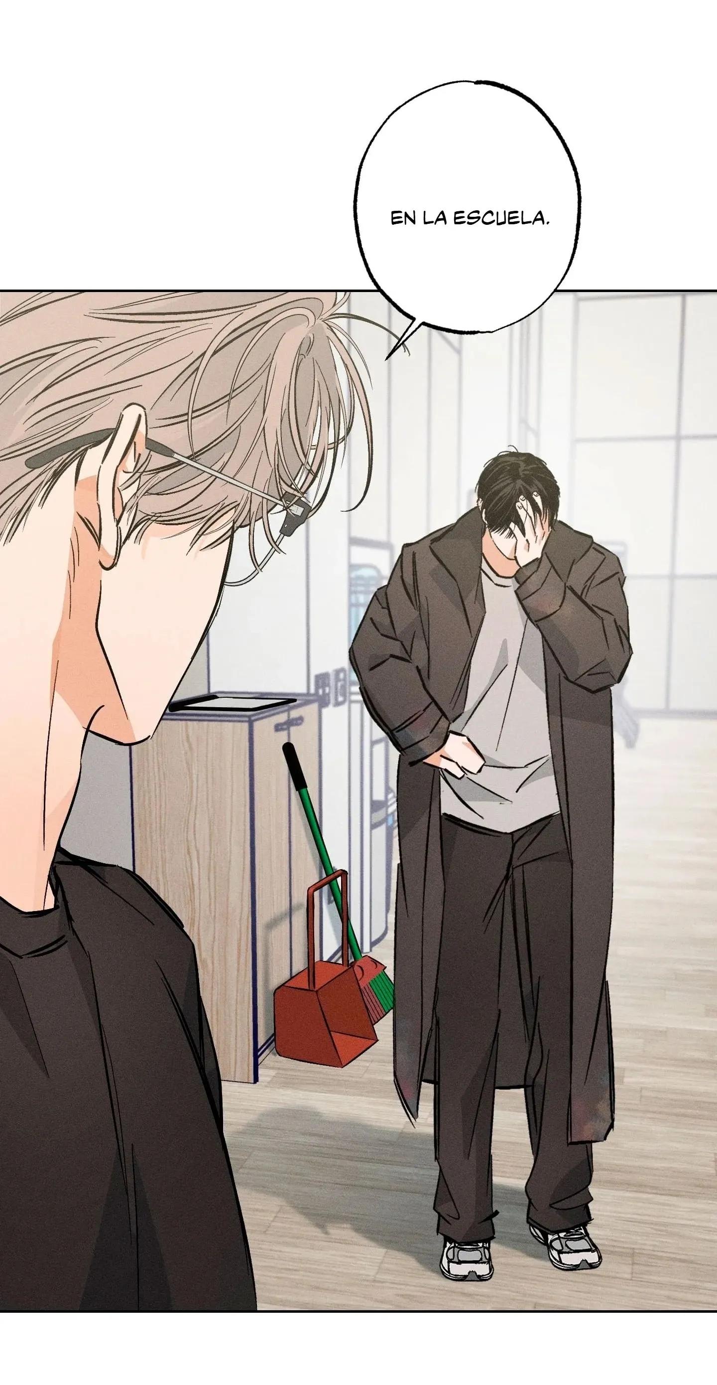 Detras del escenario - Capítulo 17 manhwa