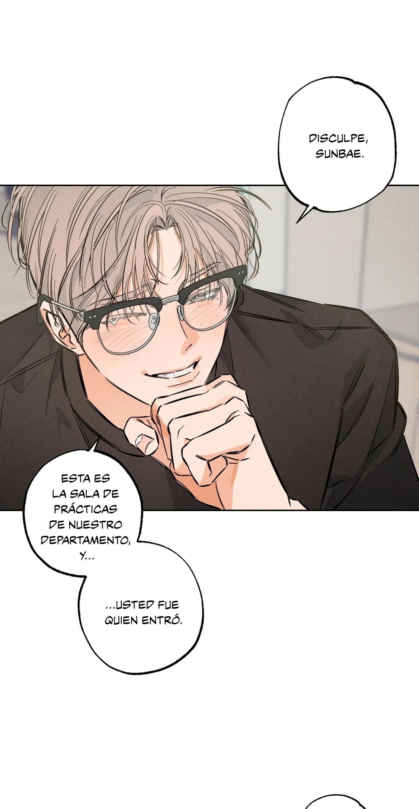 Detras del escenario - Capítulo 17 manhwa