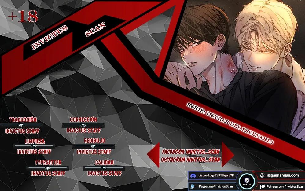 Detras del escenario - Capítulo 24 manhwa