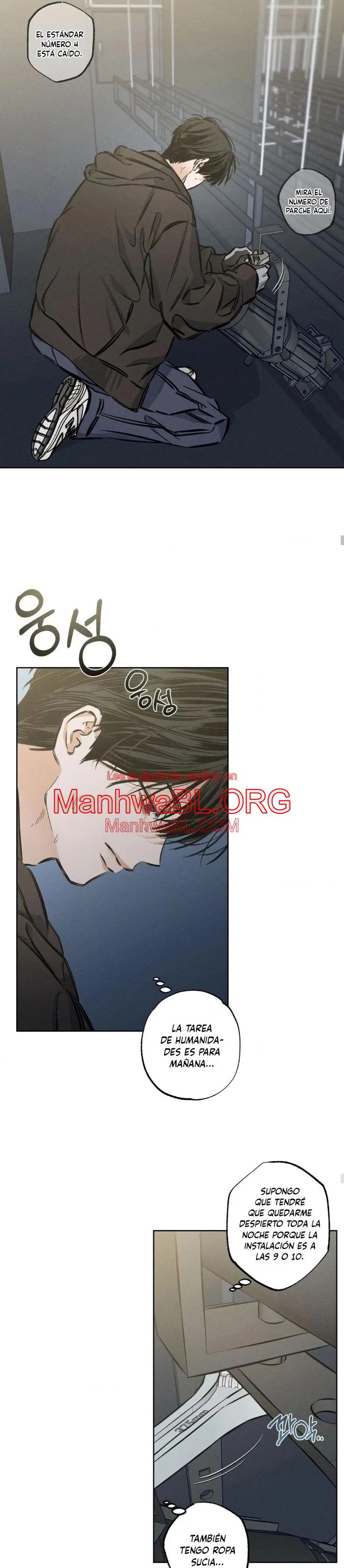 Detras del escenario - Capítulo 24 manhwa