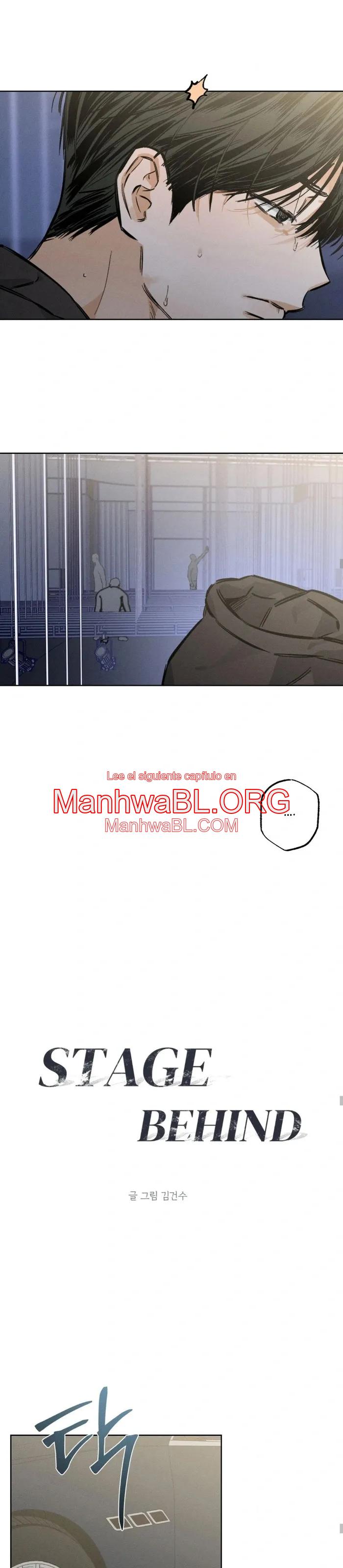 Detras del escenario - Capítulo 24 manhwa