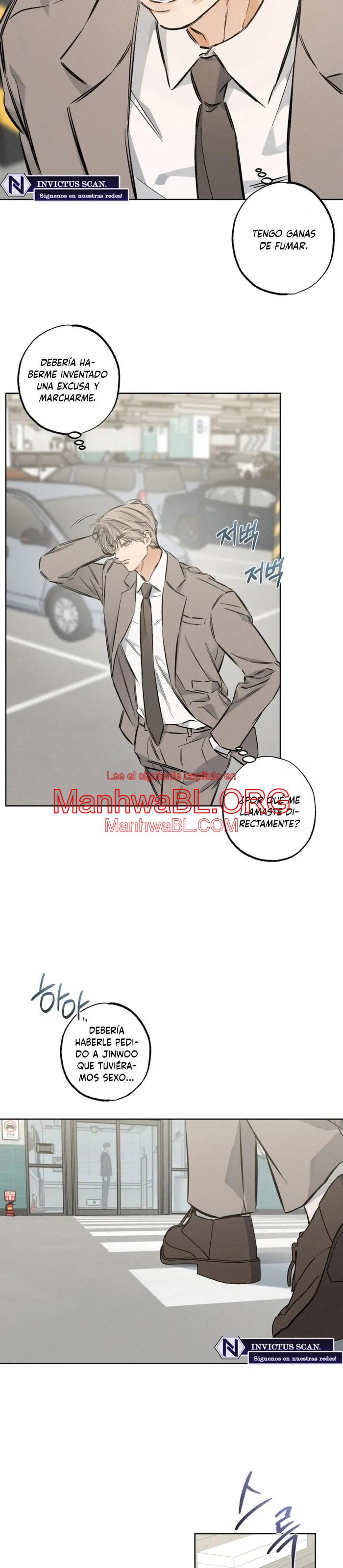 Detras del escenario - Capítulo 24 manhwa