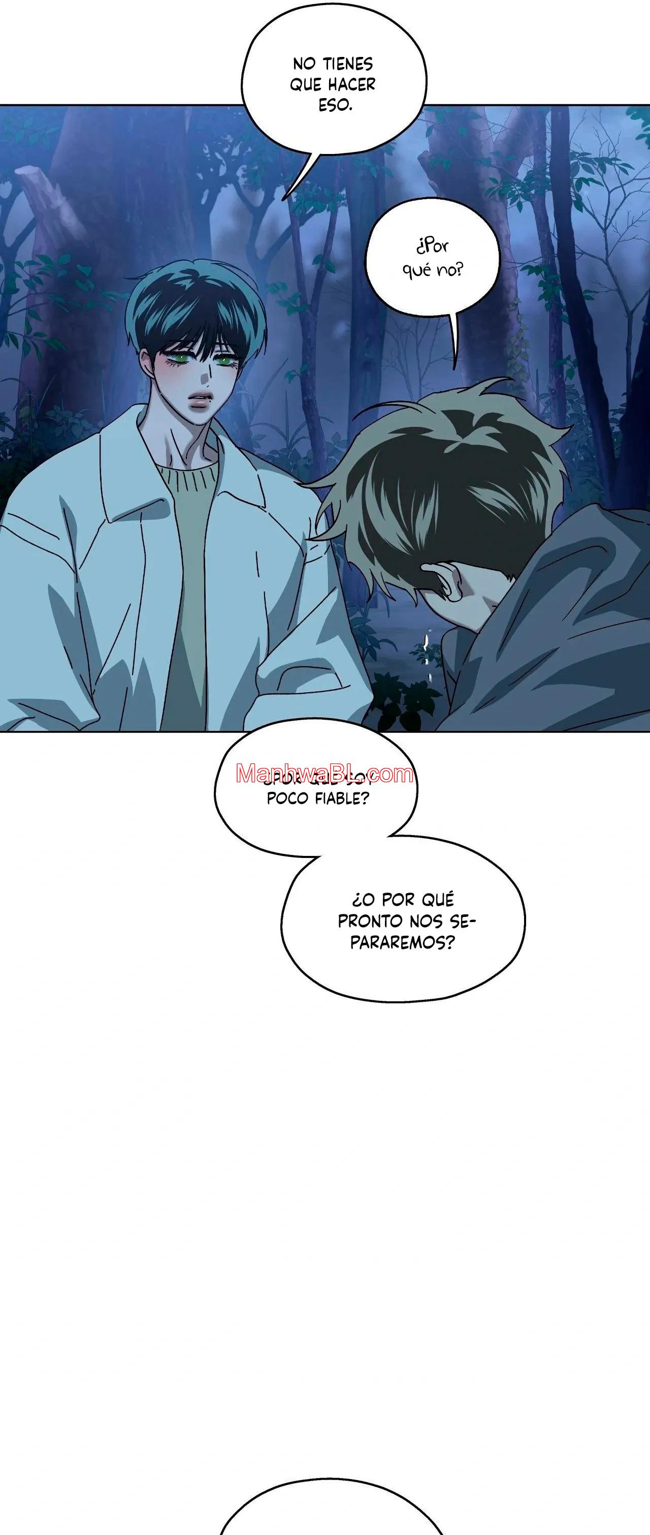 En lo profundo - Capítulo 50 manhwa