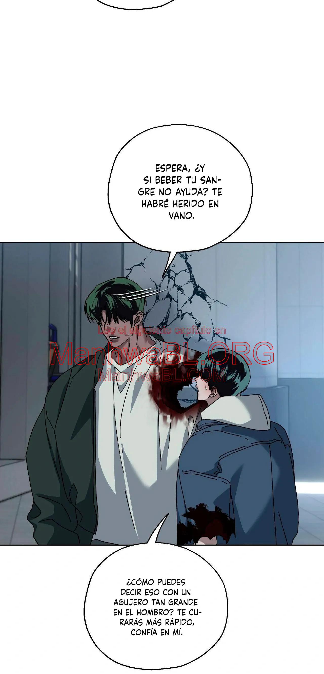 En lo profundo - Capítulo 58 manhwa