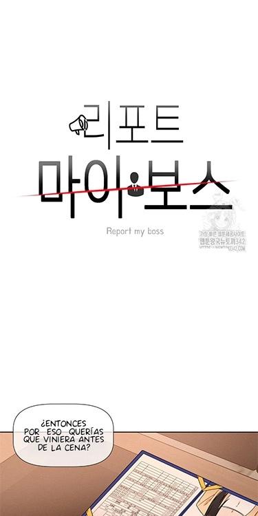 Reportando a mi jefe - Capítulo 27 manhwa