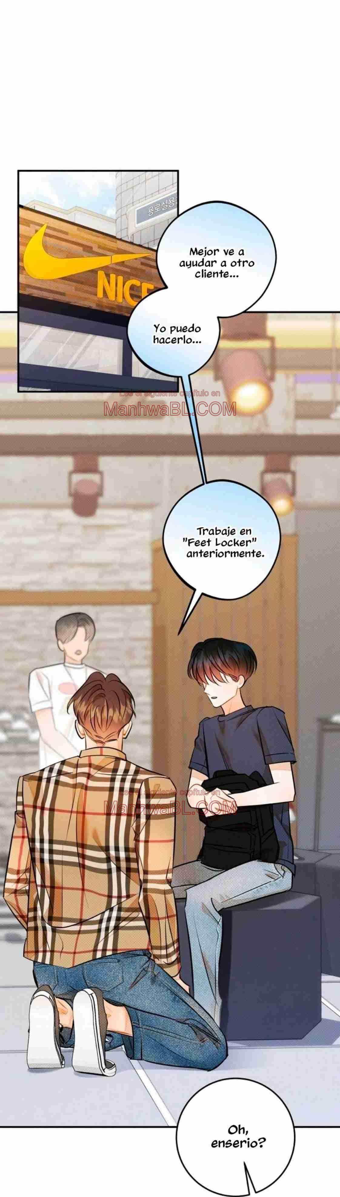Eres diferente conmigo - Capítulo 19 manhwa