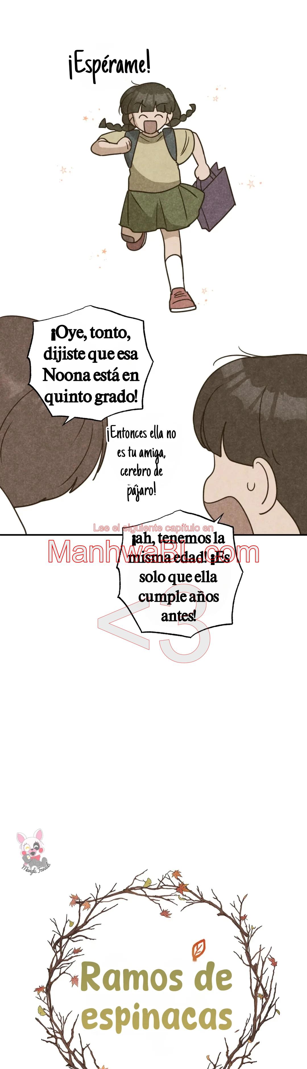 Ramos de espinacas - Capítulo 74 manhwa