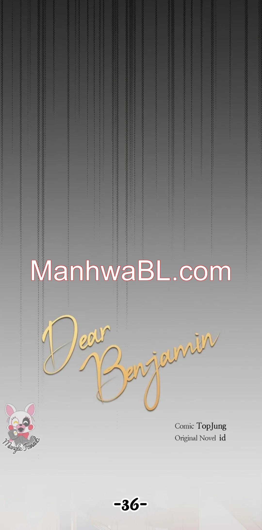 Dear Benjamin - Capítulo 36 manhwa