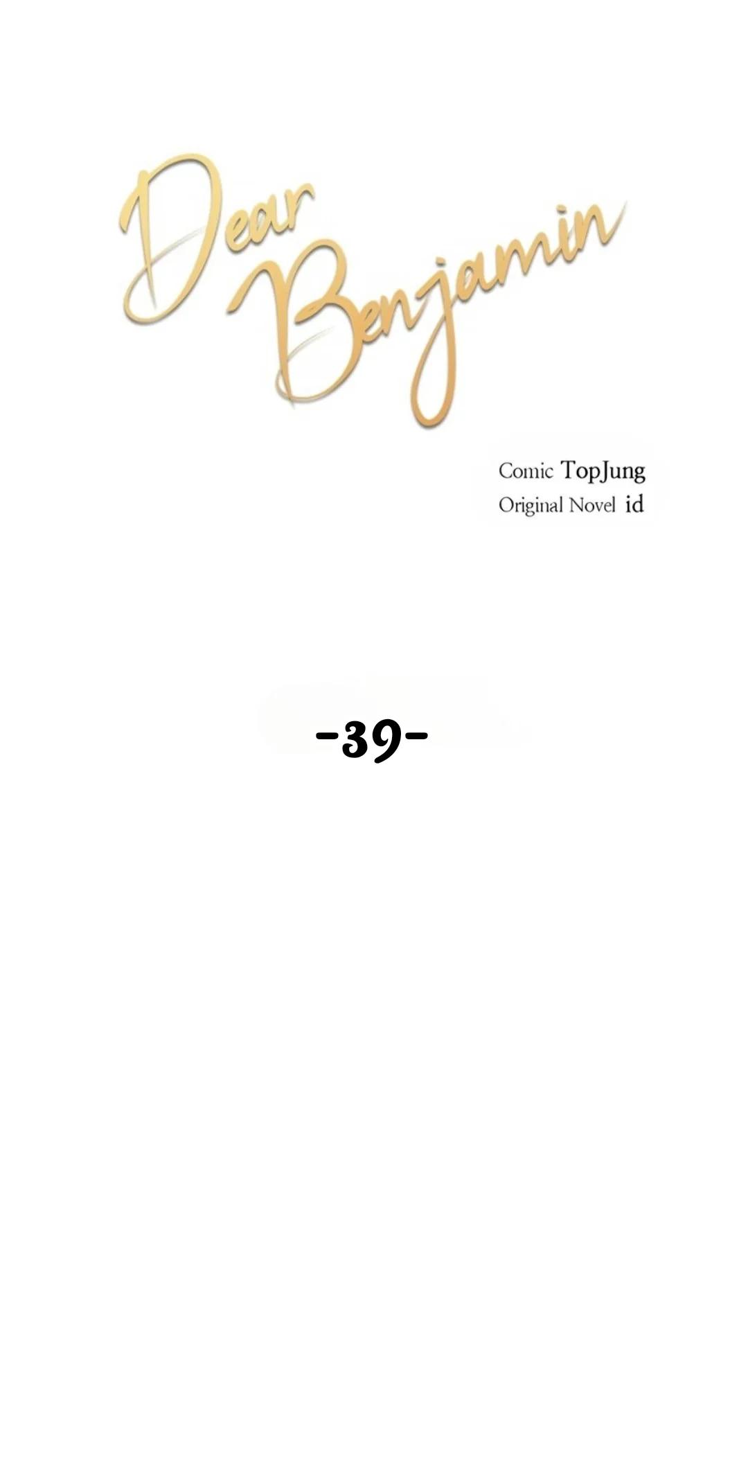 Dear Benjamin - Capítulo 39 2 manhwa