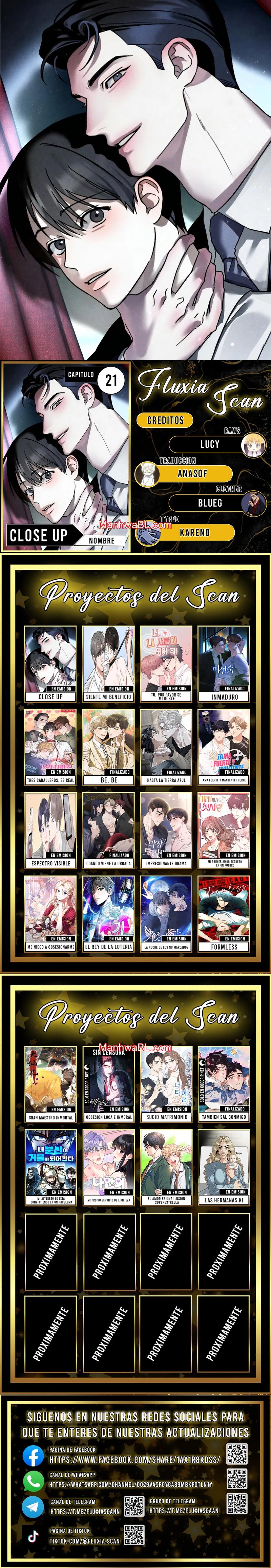 Close up - Capítulo 21 manhwa