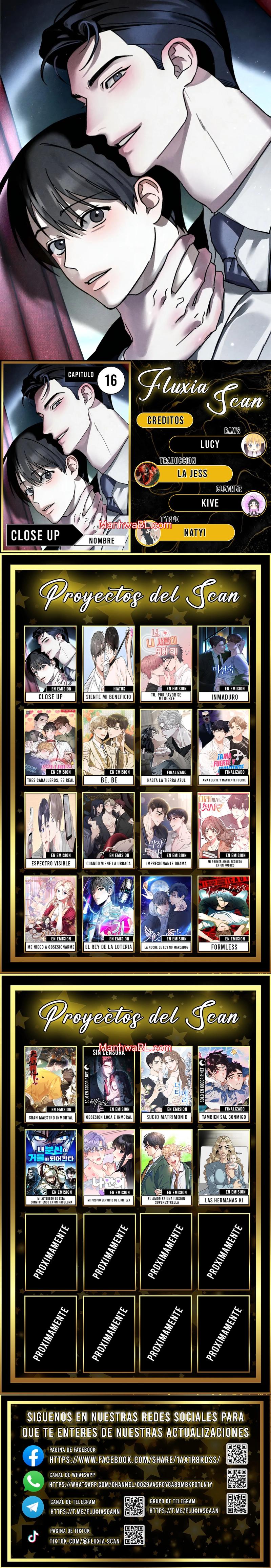 Close up - Capítulo 16 manhwa