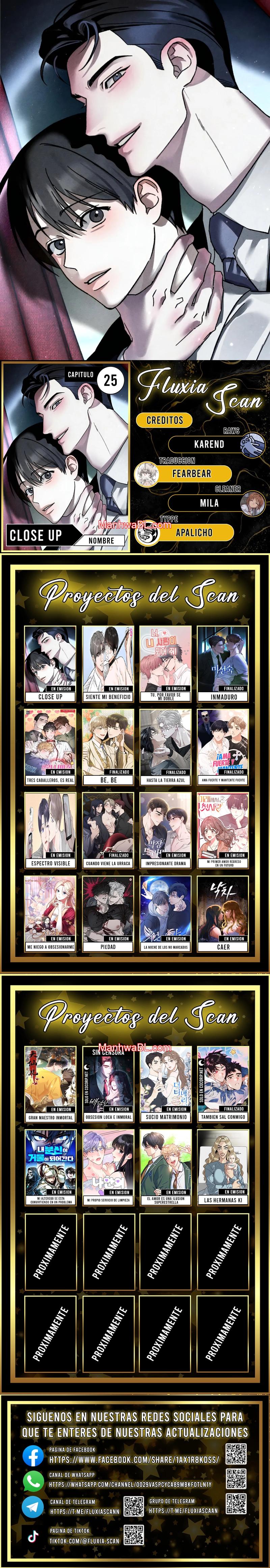 Close up - Capítulo 25 manhwa