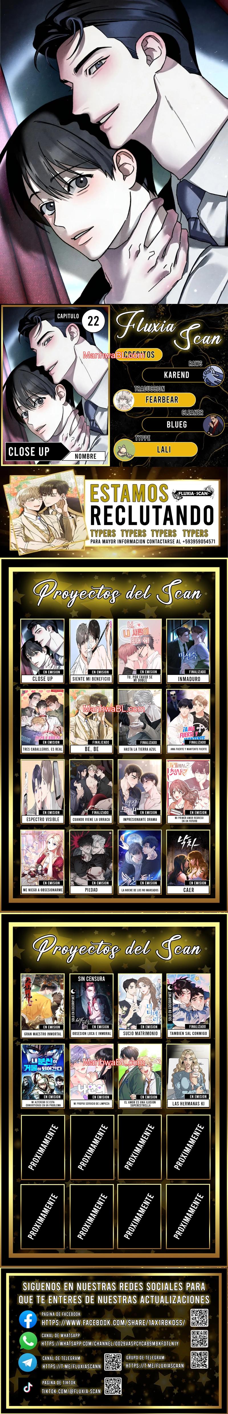 Close up - Capítulo 22 manhwa