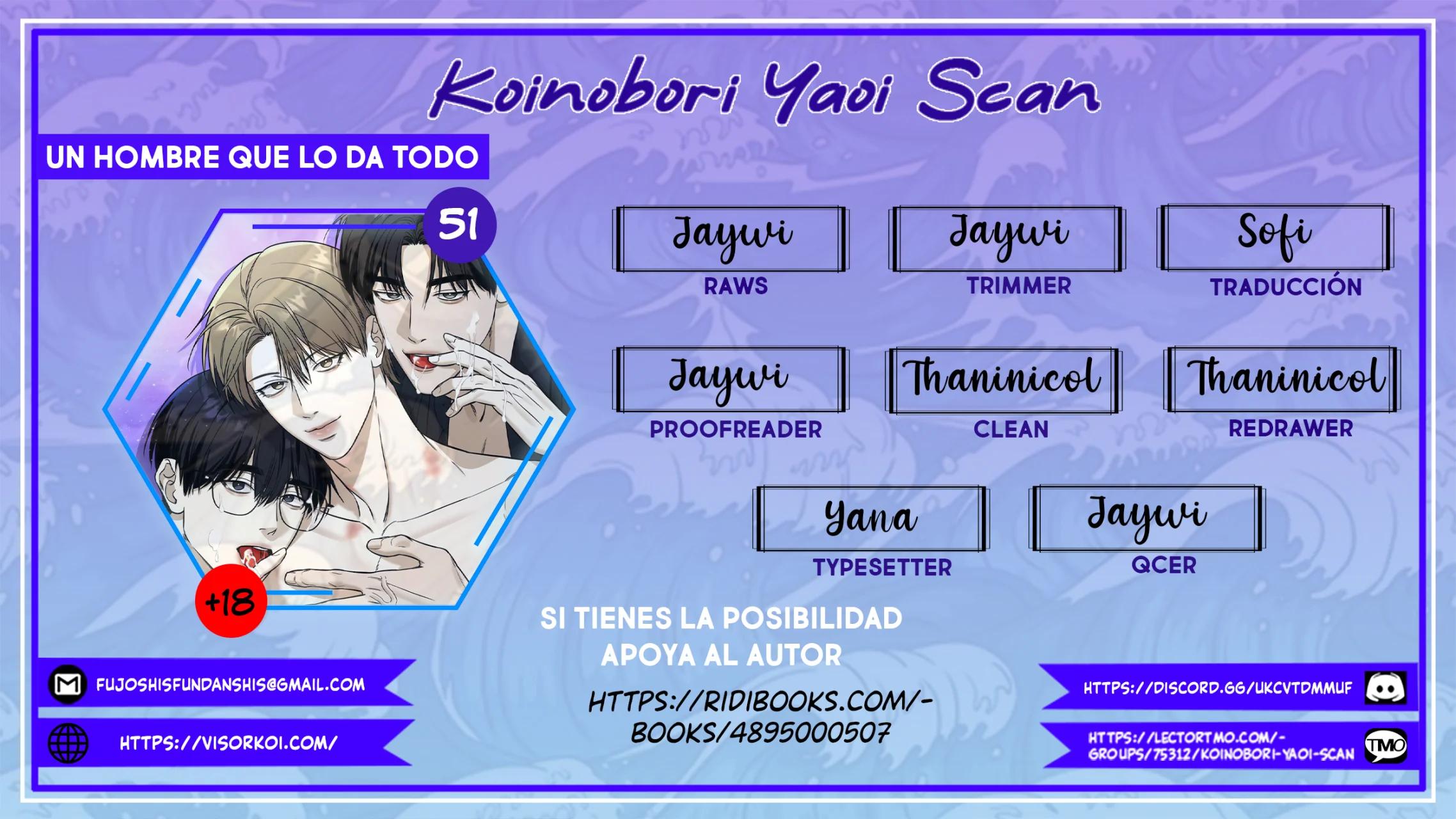 Un hombre que lo da todo - Capítulo 51 manhwa