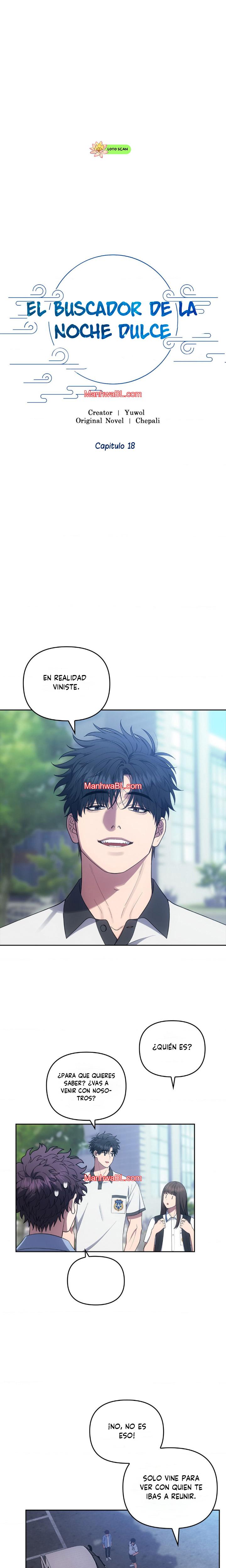 El buscador de la noche dulce - Capítulo 18 manhwa