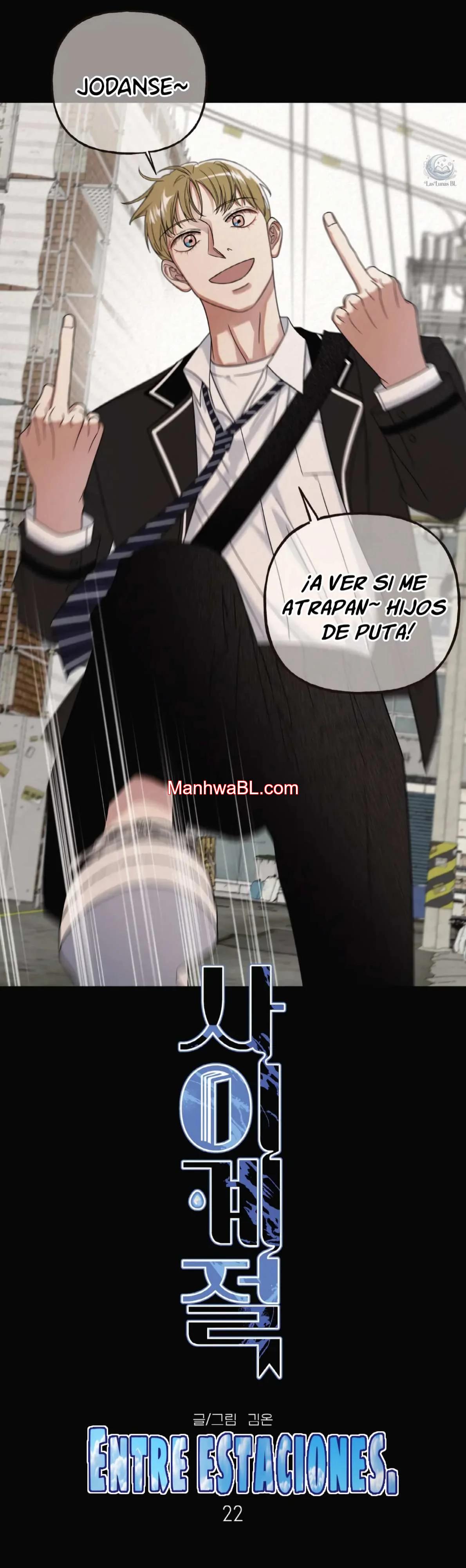 Entre estaciones - Capítulo 22 manhwa