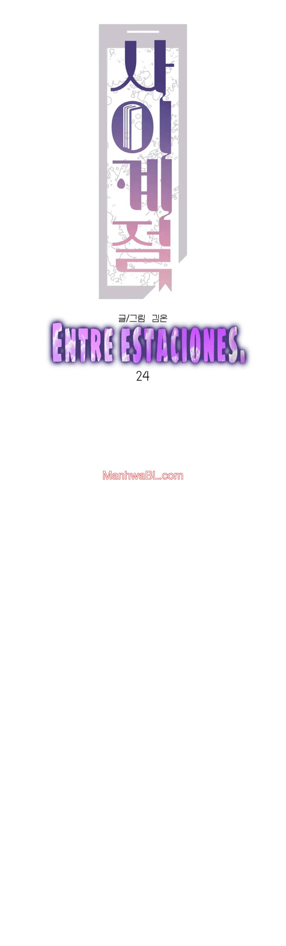 Entre estaciones - Capítulo 24 manhwa