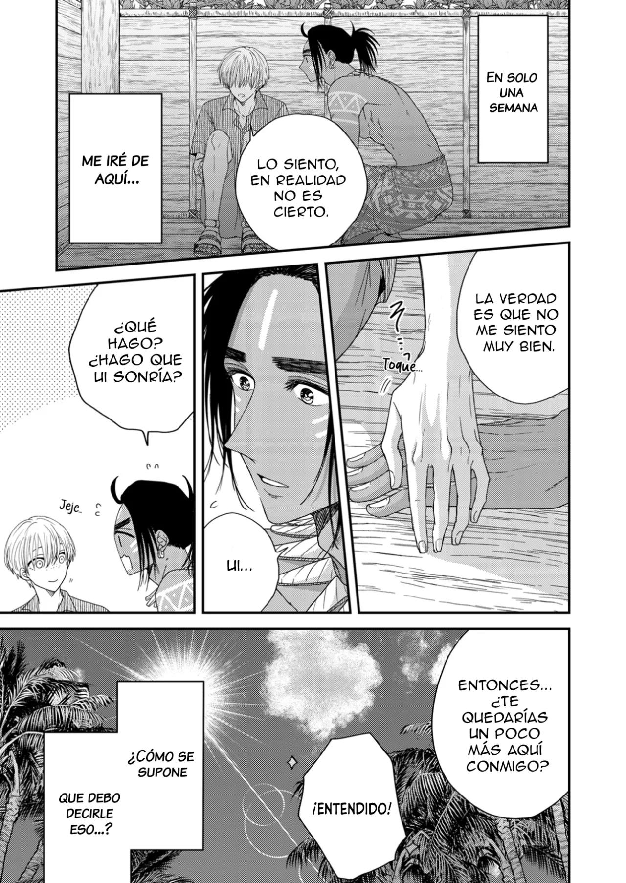 El amor de UI: En una isla del sur un nativo me está cortejando - Capítulo 4 manhwa