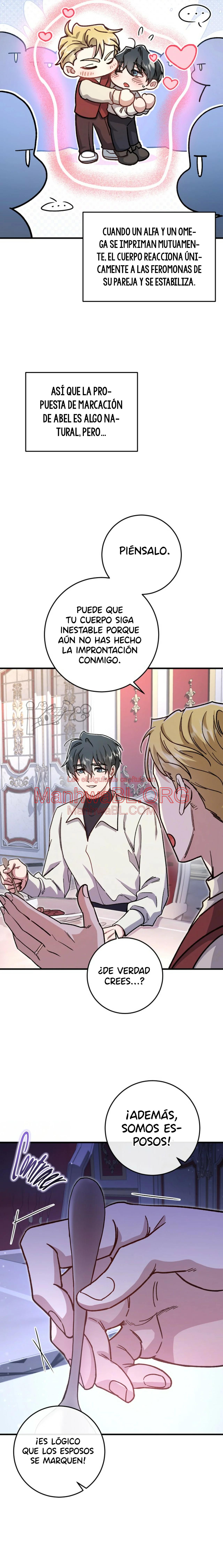 El papel de sustituto da un giro repentino (omegaverse) - Capítulo 11 2 manhwa