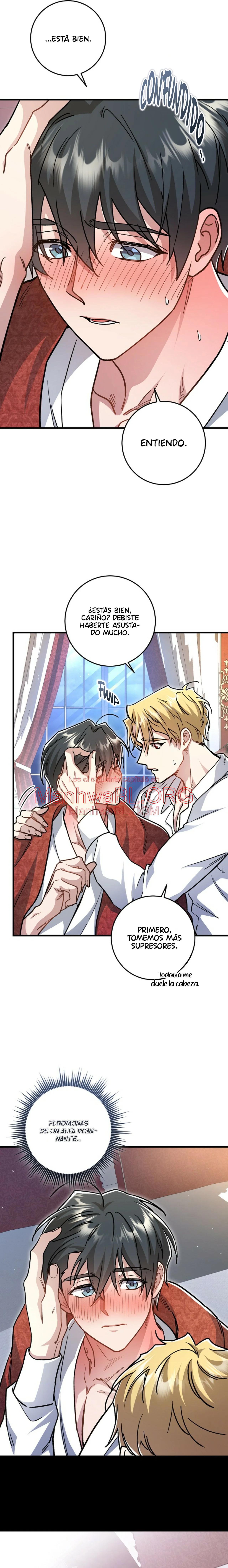 El papel de sustituto da un giro repentino (omegaverse) - Capítulo 10 3 manhwa