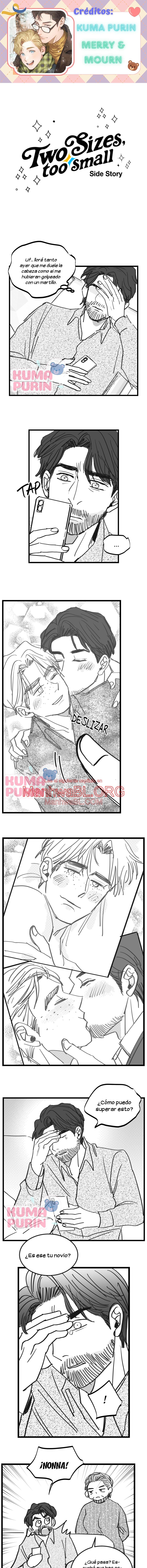 Two Sizes, too small - Capítulo 19 manhwa